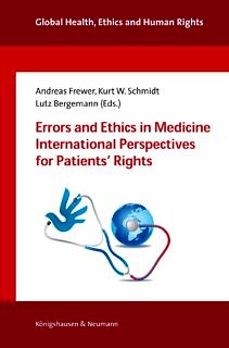 Cover des Buches "Errors and Ethics in Medicine : International Perspectives for Patients' Rights"