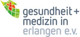 Logo gesundheit + medizin in erlangen e.v.