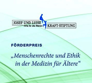 Zum Artikel "Preis „Menschenrechte und Ethik in der Medizin für Ältere“"