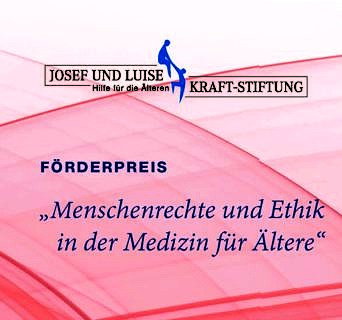 Förderpreis "Menschenrechte und Ethik in der Medizin für Ältere" 2021